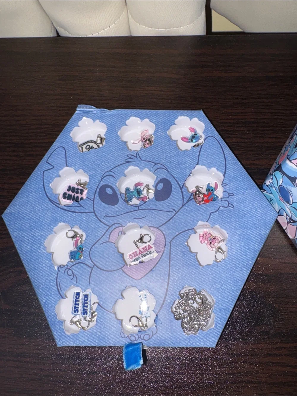 Disney Stitch Advent Calendar 2025 Kids Teens Jewelry Charm Bracelet